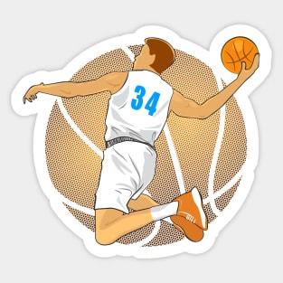 Basketball Player II Sticker